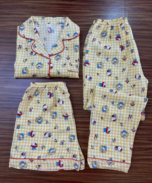 Hello Kitty Printed Night suit